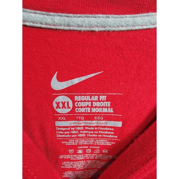 San Francisco 49ers 2012 Conference Champions 2XL t-shirt in scarlet. - Picture 3 of 3